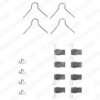 TOYOT 4777135010 Accessory Kit, disc brake pads